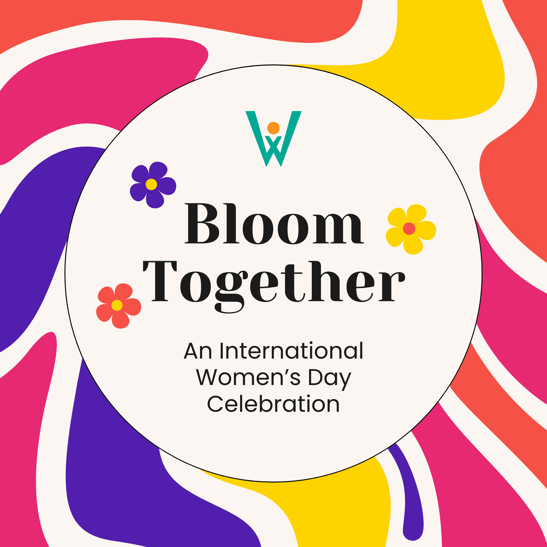 Bloom Together: International Women's Day Celebration - logo